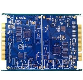 China GPS Module 2 Layer PCB Bare Board With High Frequency Pcb Materials for sale