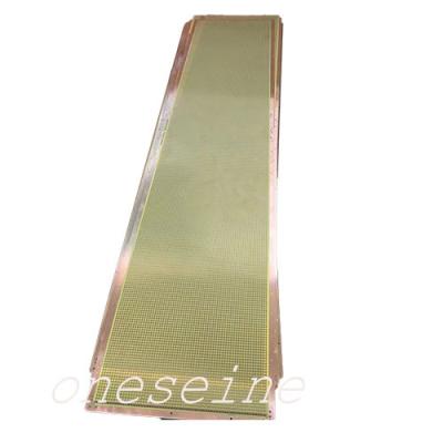 China OSP Tweelaagse PCB 1 oz koper beklede printplaat Wit zijde Te koop