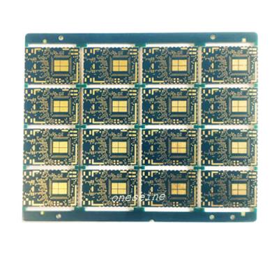 China Color de pantalla de seda blanca PCB personalizado con medio agujero y espacio mínimo de agujero de 0,2 mm en venta