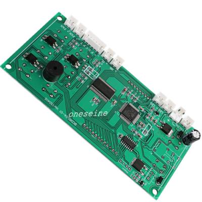 Cina 1.2mm Board Thk PCB Assembly con maschera di saldatura verde e 0.075mm Min Space in vendita