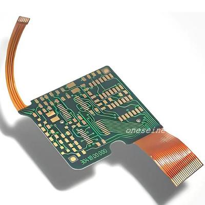 China Polyimide Multilayer Green Rigid Flex 8 Layer Fr4 PCB Printed Circuit Board for sale