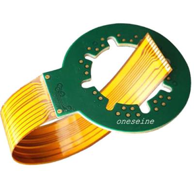 China Tabela de circuito impresso de PCB rígido flexível de várias camadas personalizada com espessura de 1,6 mm à venda