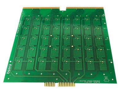 Chine Contrôle de l'impédance 50Ω PCB RF micro-ondes personnalisé avec une taille minimale de trou de 0,2 mm et une résistance en cuivre de 35UM à vendre