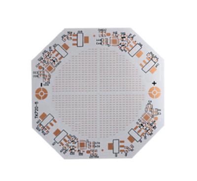 China Superfície de ouro de imersão PCB de núcleo metálico acabado 0.2-7.0mm Espessura da placa 150 X 120mm Tamanho para 6PCS à venda