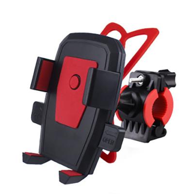 China 2021 Gps Universal Adjustable Motorcycle Mobile Phone Holder Bike Handlebar Mount Bracket Phone Holder for sale