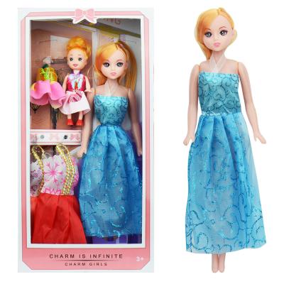 China Minin Anna And Elsa Hot Sale Cute Princess Toy Birthday Gifts Set For Children for sale