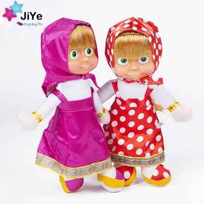 China Eco-Friendly Decompression Masha and Bear Baby Toy Doll for sale