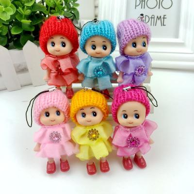 China Mini Baby Doll Toy Style Educational Craft Set And Vinyl Small Bouquet Dolls Material for sale