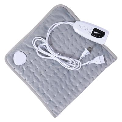 China Microplush Fibers Rehabilitation Therapy Provides Heated Back Pain Restricts Relief By Machine Washable Auto Cut Moist Dry Electric Heating Pad for sale