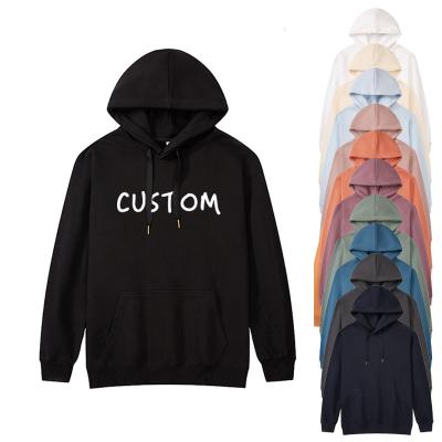 China Factory Sports Streetwear Couples Custom Printing Oversized Hoodie Anti Shrink Dropped Shoulder Pullover Basic Sweatshirt for sale