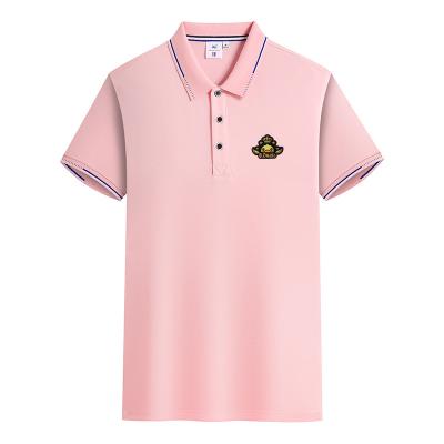 China Anti-Wrinkle Spring Casual Polo T-shirt Embroidered Soft Cotton Designer Polo T-shirt Polo Shirt for sale