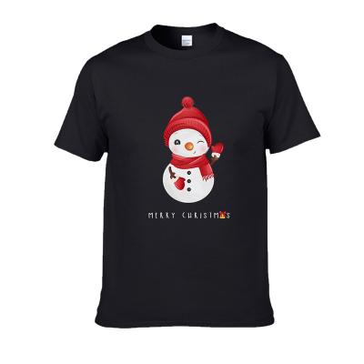 China Anti-Wrinkle Custom Merry Christmas Shirt Graphic T-Shirts Christmas Pajamas Shirts For Men for sale