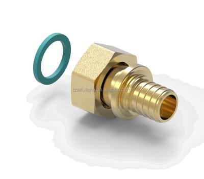 China Good Quality Pex Fittings S3.2 Brass Brass Pipe Fittings For Water Heating System for sale