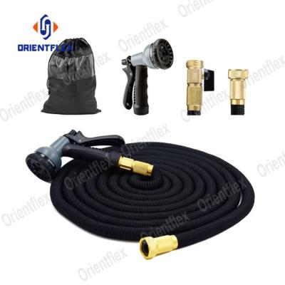 China 50 Ft 10 Adjustable Expandable Water Hose Reel Garden 25Ft Retractable Function for sale