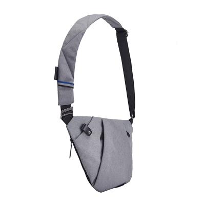 China Wholesale Newest Polyester Shoulder Bag Men Single Shoulder Sling Bag Trunk Bag For Tablet Phone for sale