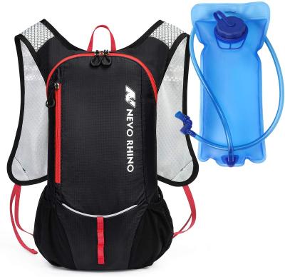 China Mountain Waterproof Running Sports Hydration Cycling Backpack With 2L Water Bladder for sale