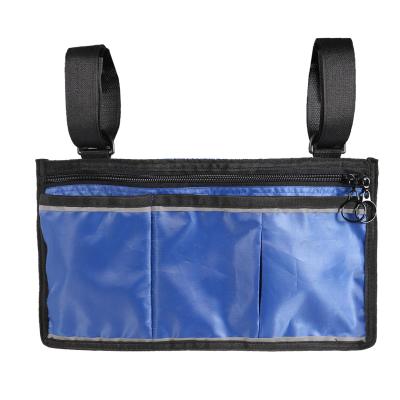 China Factory Travel Back Organizer Pouch Bag Wheelchair Walker Rollator Bag Wheelchair Aid Bag Accessories Custom Storage Bag for sale