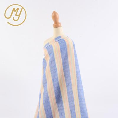 China China Manufacturer Shrink-Resistant Custom Service Soft Yarn Dyed Pure Striped Shirt 100 Cotton Fabric for sale