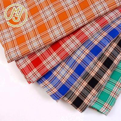 China Best Selling Check Shrink-Resistant Woven To Wrinkle Free 100 Cotton Shirt Yarn Dyed Fabric for sale