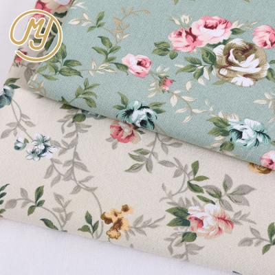 China Wholesale Home Textile Polyester Cotton Printed Canvas Fabric Simple Good Price for sale