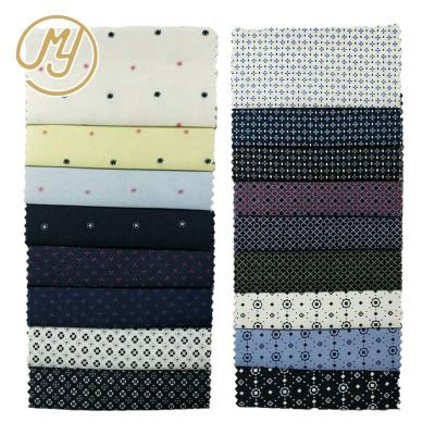 China Anti-Static Woven Technics Colorful Designs Printed 100% Polyester Fabric For Mens Shirt for sale