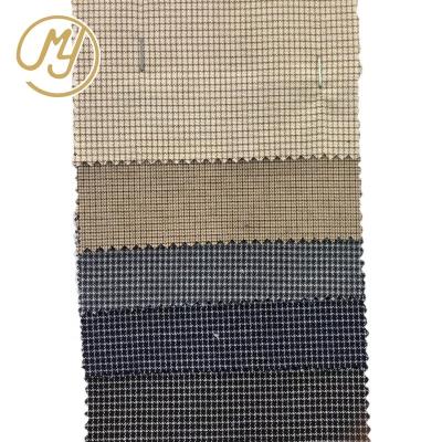 China Stock TR Plaid Poly / Viscous Rayon Plaid Uniform Woven Spandex Check Polyester Fabric for sale