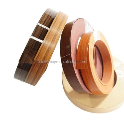 China Durable Eco - Friendly Office PVC Edge Strip Side Tape For Plywood Medium Density Fiberboard for sale