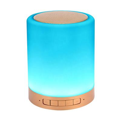 China 2020 Universal Mini Amazon LED BT Portable Touch Control MP3 FM Radio Speaker Wireless Speaker for sale