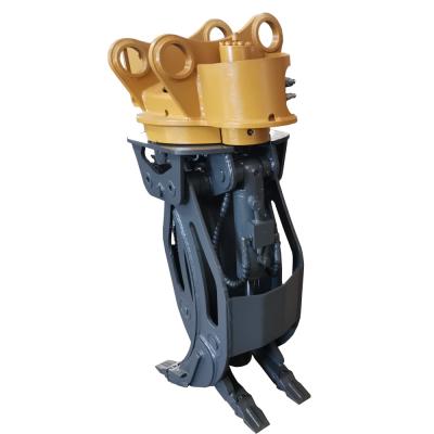 China High Quality Low Price Hydraulic Log Grapple Hydraulic Excavator Grab For Excavator Attachments for sale