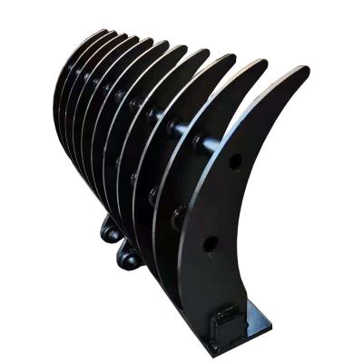 China Root Rake Bucket Excavator Bucket Rake With Good Quality Popular In New Zealand for sale