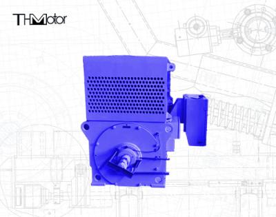 China High Voltage AC Series HV Wound Rotor Motor With Low Vibration Level zu verkaufen