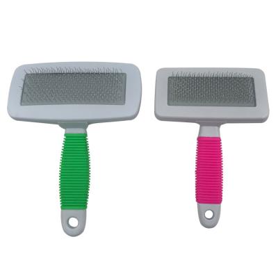 China Low Price Hot Selling Professional Pet Grooming Tools Pet Stocked Comb Pet Cleaning Brush for sale