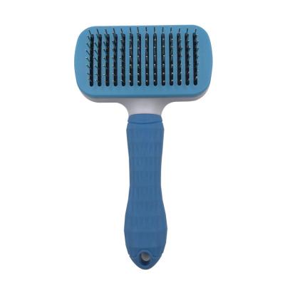 China Stocked Low Price Best Quality Cat Grooming Comb Massager Pets Grooming Tool Kit Metal Needle Hair Remover Brush Pets Combs for sale