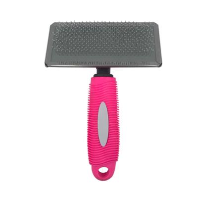 China Factory Direct Sales Stocked Professional Dog Hair Removal Comb Grooming Light Brush for sale