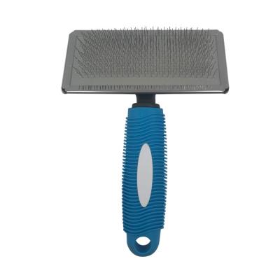 China Stocked Customize Professional Grooming Comb Pet Cats And Dogs Comb Cat Hair Comb for sale