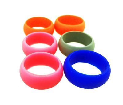 China Lord Of Rings The Striped Silicone Waterproof Anti Snoring Ring Yellow Wedding Baby Teether Enhancer Sports Cheap Place for sale