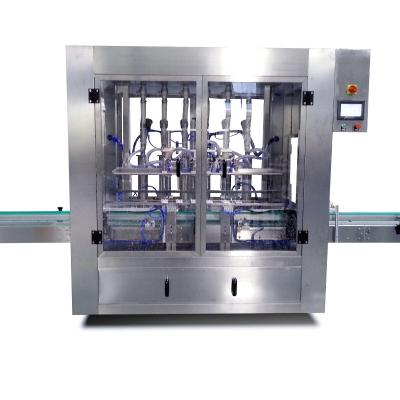 China Factory direct supply high speed 6 nozzle food stick filling automatic servo piston filling machine for plastic bottle/jar for sale