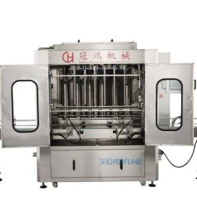 China Food Glue, Adhesive, Cement, High Speed ​​Glueing Automatic Multi Head Servo Piston Filling Machine for sale