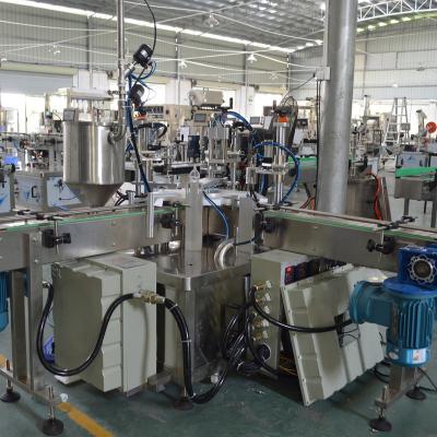 China Automatic Beverage Perfume Glass Bottle Filling Machine Capping Machine Production Line for sale