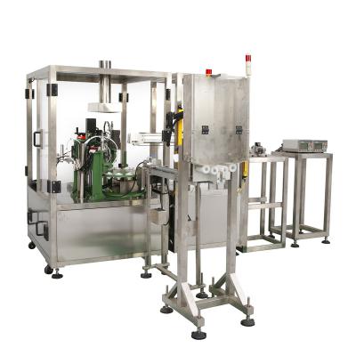 China Multifunctional automatic type filling machine beverage chuck capping and small bottle labeling machine production line for sale