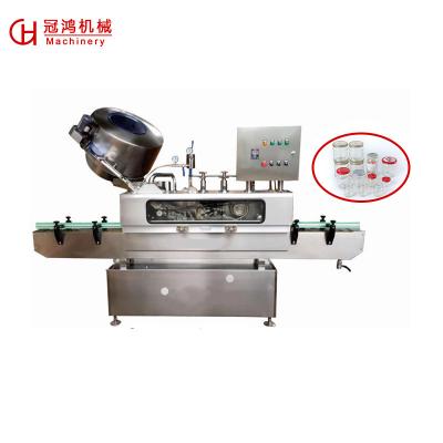 China Good food quality with automatic glass bottle steamer vacuum sealing machine video and pictures factory direct supply for sale