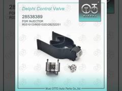 28538389 Common Rail Control Valve Black Coating For Delphi Injector R03101D / R05102D/28232251