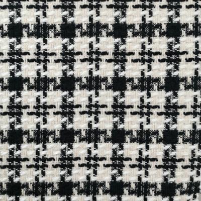 China 2020 viable new fashion yarn dyed houndstooth tweed fabric for sale