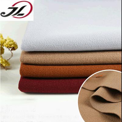 China Sustainable Wholesale Multicolor Mixed Brushed Melton Fabric For Winter Coat for sale