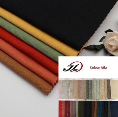 China Factory direct sale sustainable stock fabric have 50% wool fabric for coat for sale