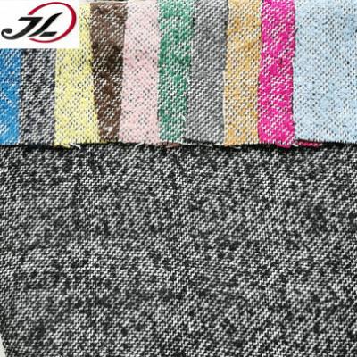 China Viable Wholesale Cheap Yarn Dyed Twill Brushed Woolen Fabric For Jacket for sale