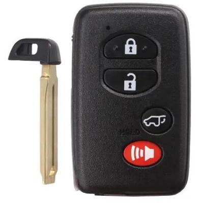 China TJECU Smart Remote Key 3+1 Button ASK433MHz-A433-ID74-WD03 WD04-C-amry Y-aris R-V4 R-eiz V-IOS (2008-2013) 3+1B Black ASK433MHz-A433- ID74 for sale