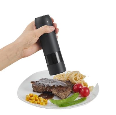 China Amazon Core Hot Sale Kitchen Electric Smudger Stainless Steel Custom Ceramic Salt Pepper Grinder for sale