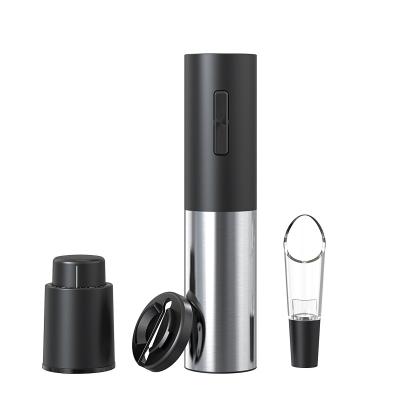 China Amazon Viable Hot Selling Rechargeable Red Wine Opener Set Corkscrew Wine Bottle Opener Compressor Electric Wine Opener for sale