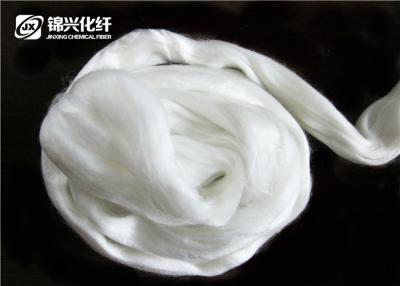 China Modified Polyester Bosilun Fiber Tops 3D*88mm Raw White Semi - Dull Luster for sale